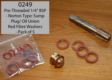 Pre-Threaded BSP Washer
